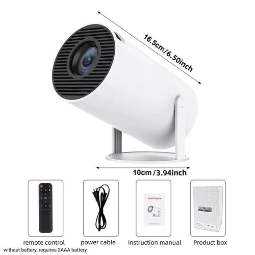 Portable WiFi Bluetooth Projector – Night Cinema & Relax Sleep
